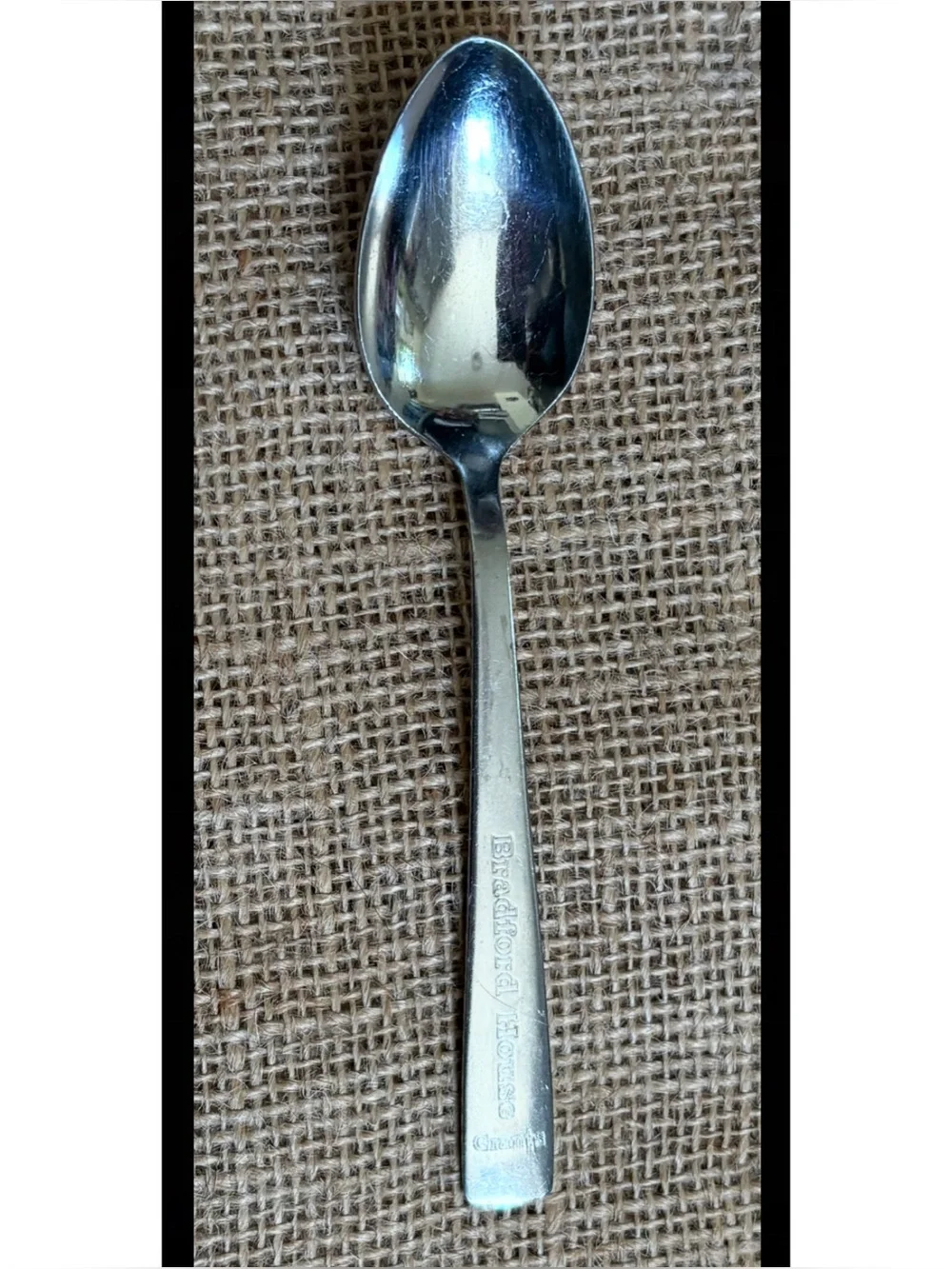 Vintage Bradford House Tea Spoon Stainless Steel Flatware Restaurant Ware